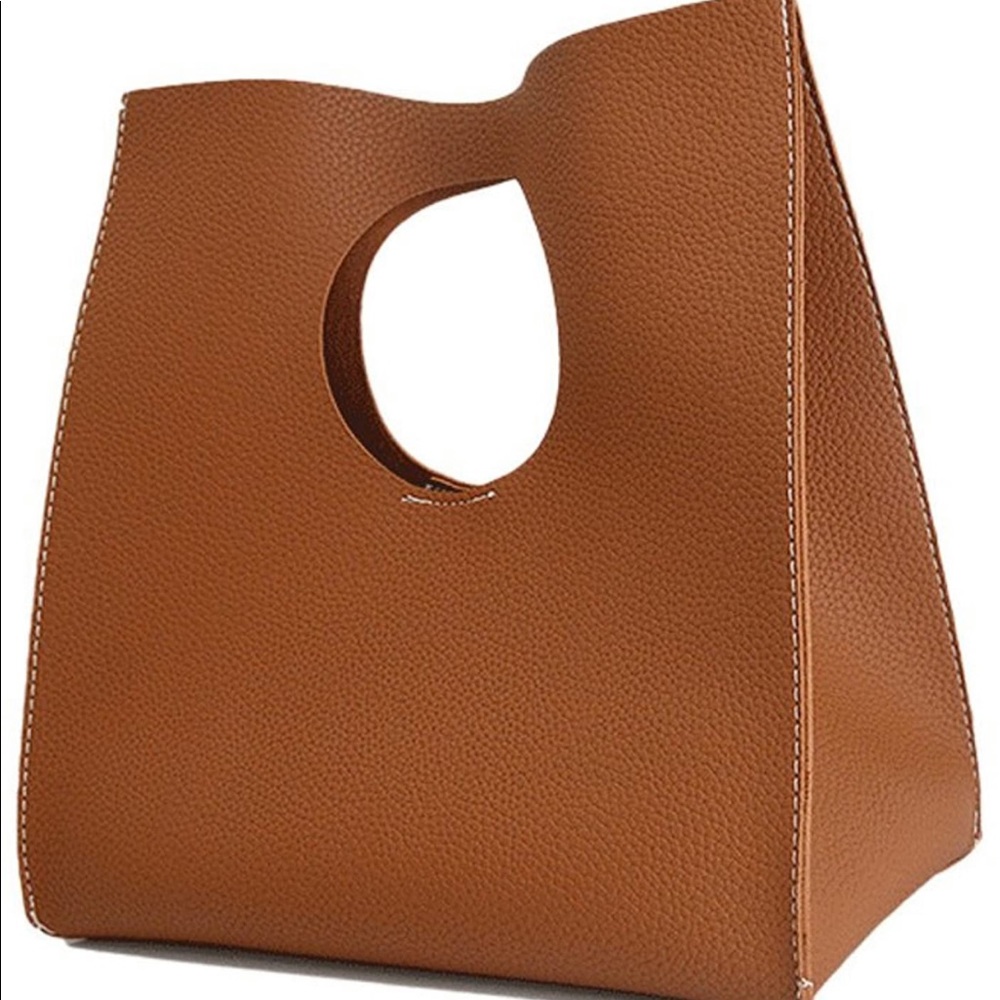 Faux Leather Handbag 👜 - Picture 2 of 6